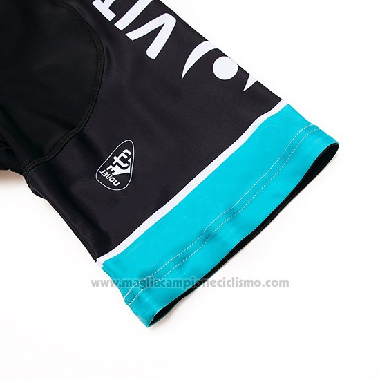2019 Abbigliamento Ciclismo Vital Concept Blu Bianco Nero Manica Corta e Salopette